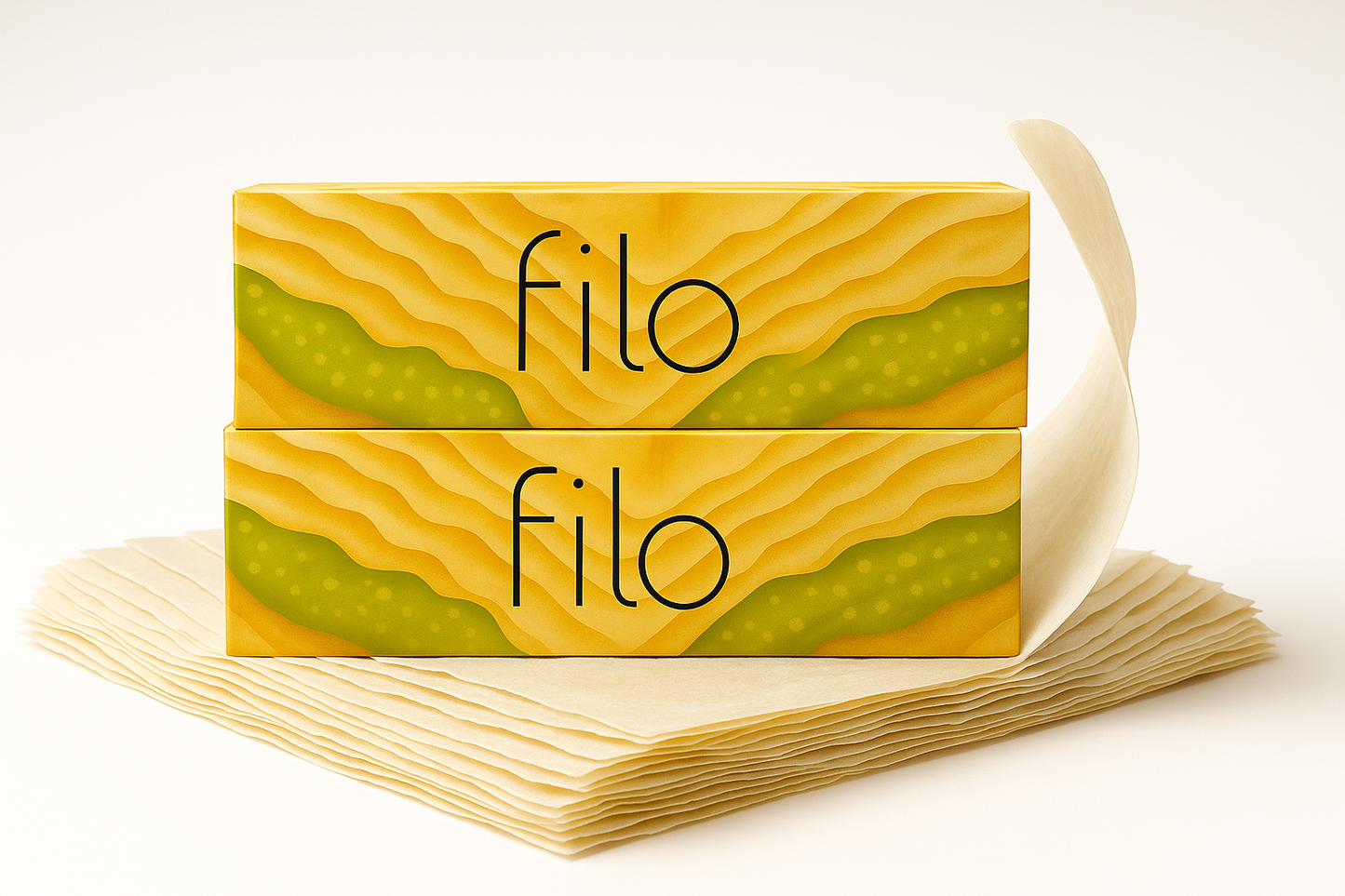 Phyllo Dough 2 Packs – non-refrigerated, ready to use